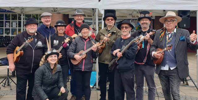 Photograph of Stockport Ukulele Players